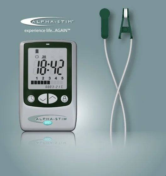 Alpha-Stim® AID – Drug-Free Anxiety, Insomnia & Depression Relief