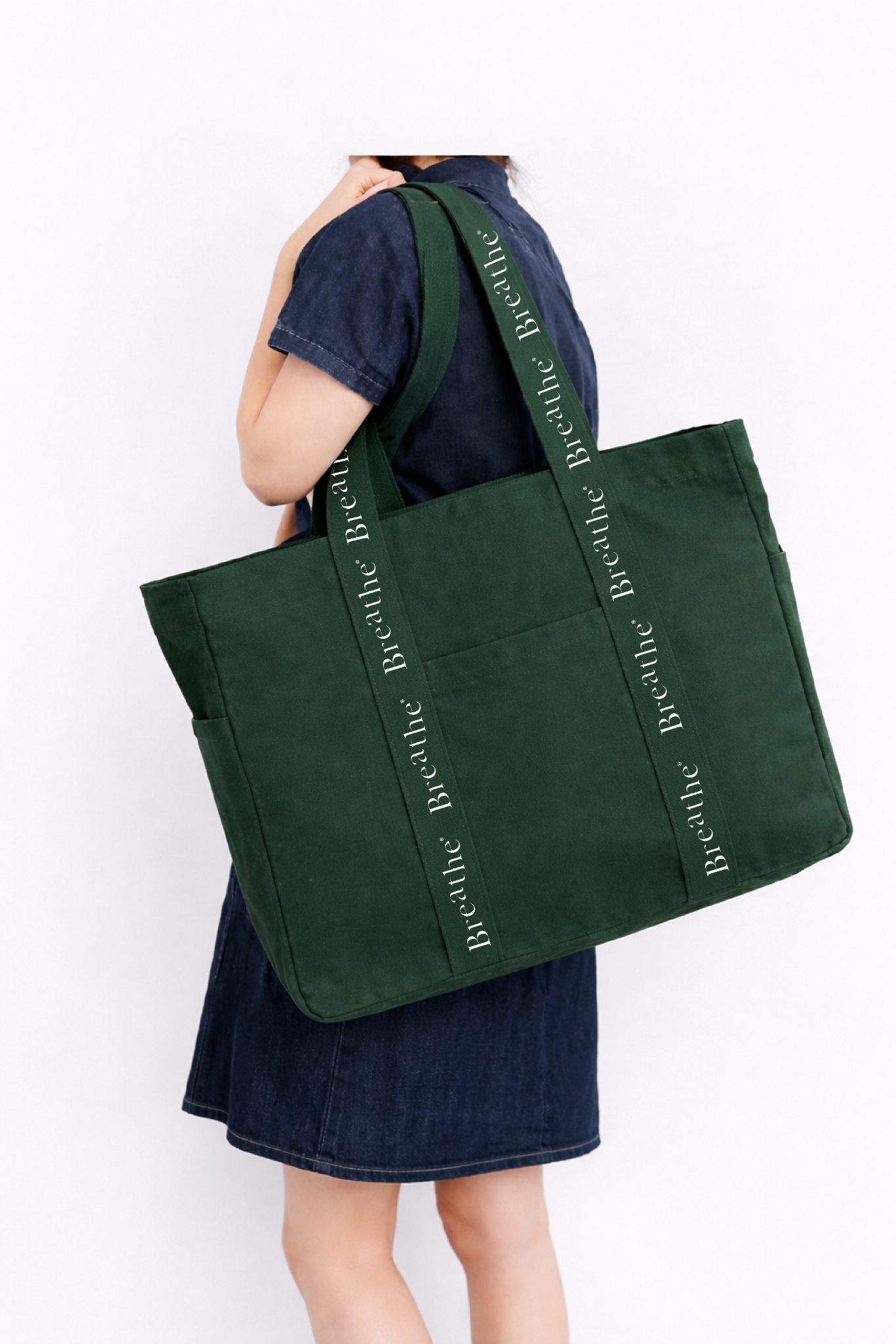 (Pre-order) - 100% Cotton Tote bag with Pocket